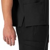 image:imageCarhartt Scrubs Unisex Force Essentials VNeck Tops with 6 PocketsBlack