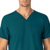 image:imageCarhartt Scrubs Unisex Force Essentials VNeck Tops with 6 PocketsCaribbean Blue