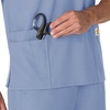image:imageCarhartt Scrubs Unisex Force Essentials VNeck Tops with 6 PocketsCeil Blue