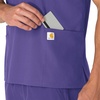 image:imageCarhartt Scrubs Unisex Force Essentials VNeck Tops with 6 PocketsGrape