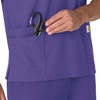 image:imageCarhartt Scrubs Unisex Force Essentials VNeck Tops with 6 PocketsGrape