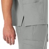 image:imageCarhartt Scrubs Unisex Force Essentials VNeck Tops with 6 PocketsGrey