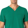 image:imageCarhartt Scrubs Unisex Force Essentials VNeck Tops with 6 PocketsHunter