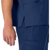 image:imageCarhartt Scrubs Unisex Force Essentials VNeck Tops with 6 PocketsNavy
