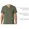 image:imageCarhartt Scrubs Unisex Force Essentials VNeck Tops with 6 PocketsOlive
