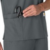image:imageCarhartt Scrubs Unisex Force Essentials VNeck Tops with 6 PocketsPewter