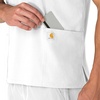 image:imageCarhartt Scrubs Unisex Force Essentials VNeck Tops with 6 PocketsWhite