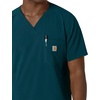 image:imageCarhartt Scrubs for Men Force CrossFlex VNeck Tops with 3 PocketsCaribbean