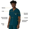 image:imageCarhartt Scrubs for Men Force CrossFlex VNeck Tops with 3 PocketsCaribbean