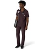 image:imageCarhartt Scrubs for Men Force CrossFlex VNeck Tops with 3 PocketsDark Sepia