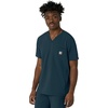 image:imageCarhartt Scrubs for Men Force CrossFlex VNeck Tops with 3 PocketsNavy