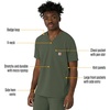 image:imageCarhartt Scrubs for Men Force CrossFlex VNeck Tops with 3 PocketsOlive