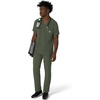 image:imageCarhartt Scrubs for Men Force CrossFlex VNeck Tops with 3 PocketsOlive