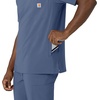 image:imageCarhartt Scrubs for Men Force CrossFlex VNeck Tops with 3 PocketsRiverside