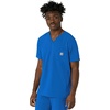 image:imageCarhartt Scrubs for Men Force CrossFlex VNeck Tops with 3 PocketsRoyal