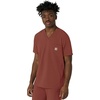 image:imageCarhartt Scrubs for Men Force CrossFlex VNeck Tops with 3 PocketsSable