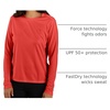 image:imageCarhartt Womens 106632 Womens Force Sun Defender RelaxedRoasted Tomato