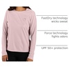 image:imageCarhartt Womens 106632 Womens Force Sun Defender RelaxedSoft Rose