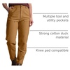 image:imageCarhartt Womens 106811 Womens The Vintage DoubleFront Canvas PantCarhartt Brown
