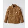 image:imageCarhartt Womens 106812 Womens Rugged Flex Loose Fit Canvas Chore CoaCarhartt Brown
