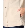 image:imageCarhartt Womens 106812 Womens Rugged Flex Loose Fit Canvas Chore CoaUndyed Ecru