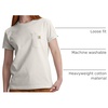 image:imageCarhartt Womens 106903 Womens Loose Fit Heavyweight ShortSleeve Love of LaboMalt