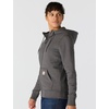 image:imageCarhartt Womens Clarksburg FullZip SweatshirtCarbon Heather