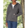 image:imageCarhartt Womens Clarksburg FullZip SweatshirtCarbon Heather