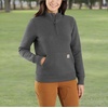 image:imageCarhartt Womens Clarksburg QuarterZip SweatshirtCarbon Heather