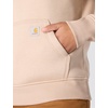 image:imageCarhartt Womens Clarksburg QuarterZip SweatshirtLight Taupe Heather