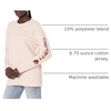 image:imageCarhartt Womens Dearborn Loose LS Logo TShirtAsh Rose