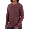 image:imageCarhartt Womens Dearborn Loose LS Logo TShirtBarnwood