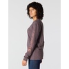 image:imageCarhartt Womens Dearborn Loose LS Logo TShirtBlackberry Heather