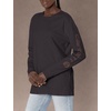 image:imageCarhartt Womens Dearborn Loose LS Logo TShirtBlackberry Heather