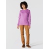 image:imageCarhartt Womens Dearborn Loose LS Logo TShirtCherry Bloom