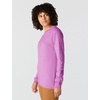 image:imageCarhartt Womens Dearborn Loose LS Logo TShirtCherry Bloom