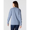 image:imageCarhartt Womens Dearborn Loose LS Logo TShirtLight Faded Navy Heather