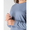 image:imageCarhartt Womens Dearborn Loose LS Logo TShirtLight Faded Navy Heather