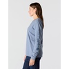 image:imageCarhartt Womens Dearborn Loose LS Logo TShirtLight Faded Navy Heather