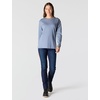 image:imageCarhartt Womens Dearborn Loose LS Logo TShirtLight Faded Navy Heather