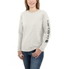 image:imageCarhartt Womens Dearborn Loose LS Logo TShirtMalt