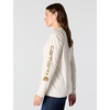 image:imageCarhartt Womens Dearborn Loose LS Logo TShirtMaltCarhartt Brown