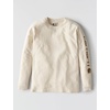 image:imageCarhartt Womens Dearborn Loose LS Logo TShirtMaltCarhartt Brown