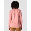 image:imageCarhartt Womens Dearborn Loose LS Logo TShirtRose Tint Heather