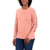 image:imageCarhartt Womens Dearborn Loose LS Logo TShirtSun Bloom