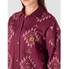 image:imageCarhartt Womens Durham Knit OvershirtB Yellowtail Cherry Lacquer Print