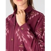 image:imageCarhartt Womens Durham Knit OvershirtB Yellowtail Cherry Lacquer Print