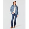 image:imageCarhartt Womens Durham Knit OvershirtB Yellowtail Iron Blue Print