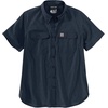 image:imageCarhartt Womens Force Relaxed Fit Lightweight Short Sleeve ShirtNavy