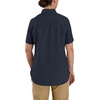 image:imageCarhartt Womens Force Relaxed Fit Lightweight Short Sleeve ShirtNavy
